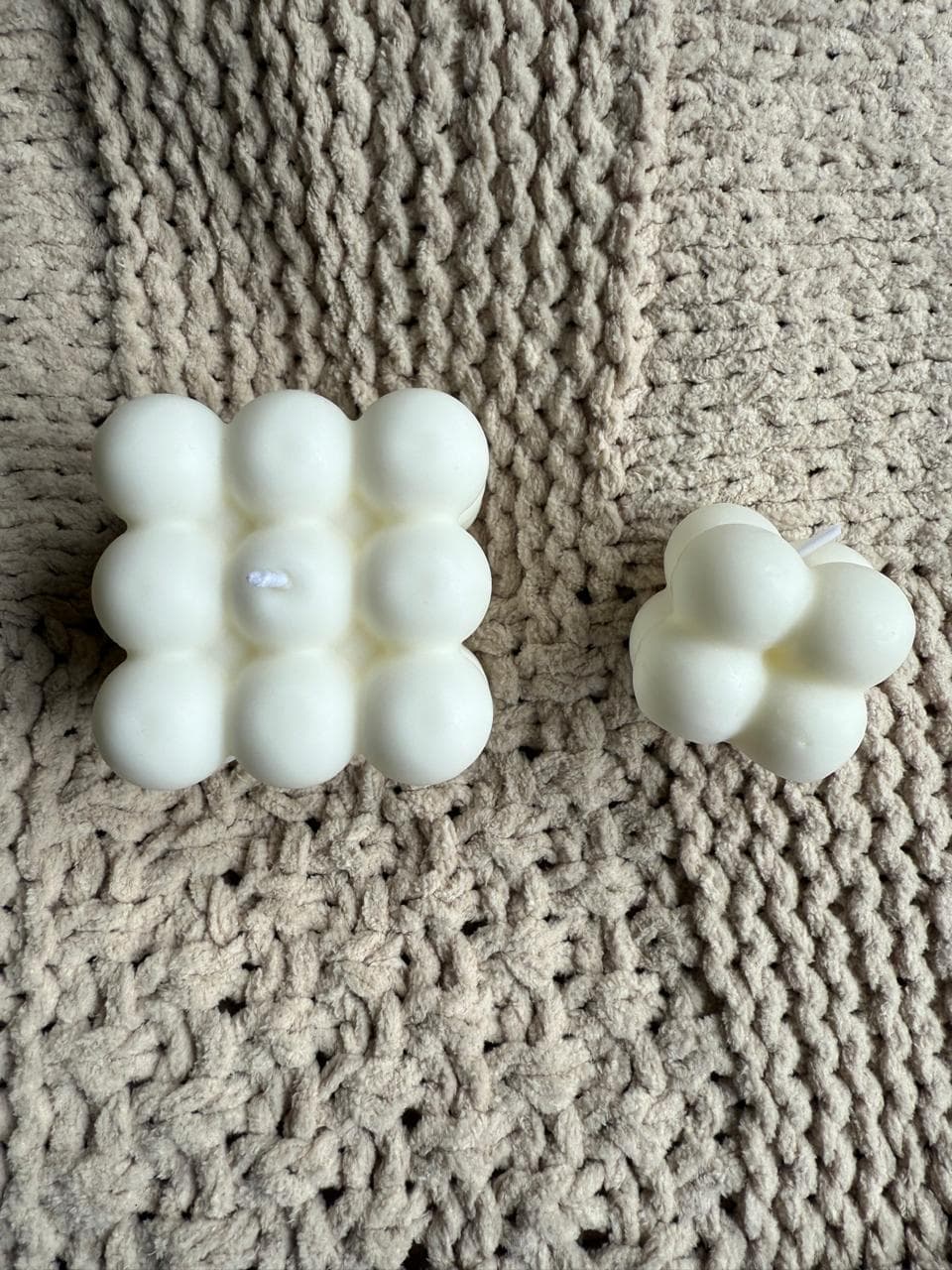 Vela decorativa burbuja. - Imagen 1