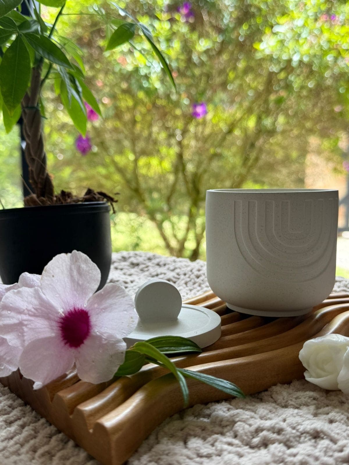 Vela aromática, cofre arcoiris. - Imagen 1